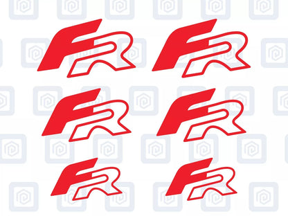 FR Suitable For Leon Ibiza Cupra Ateca Born Brake Caliper Decal Style Stickers