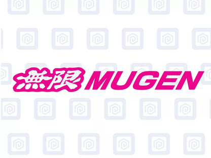 Honda Mugen Window Body Interior Decal Sticker Logo (Set of 2) FN2 EP3 EK