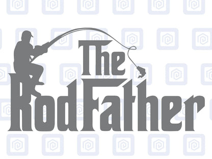 Rod Father Fishing Decal For Camper Van Caravan Motorhome Sticker Campervan