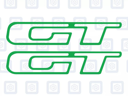 Peugeot GT 207 208 307 308 Sport Vinyl Decal Graphics Pair x 2