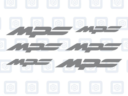 Mazda MPS 3 Style Brake Caliper Decal Style Stickers