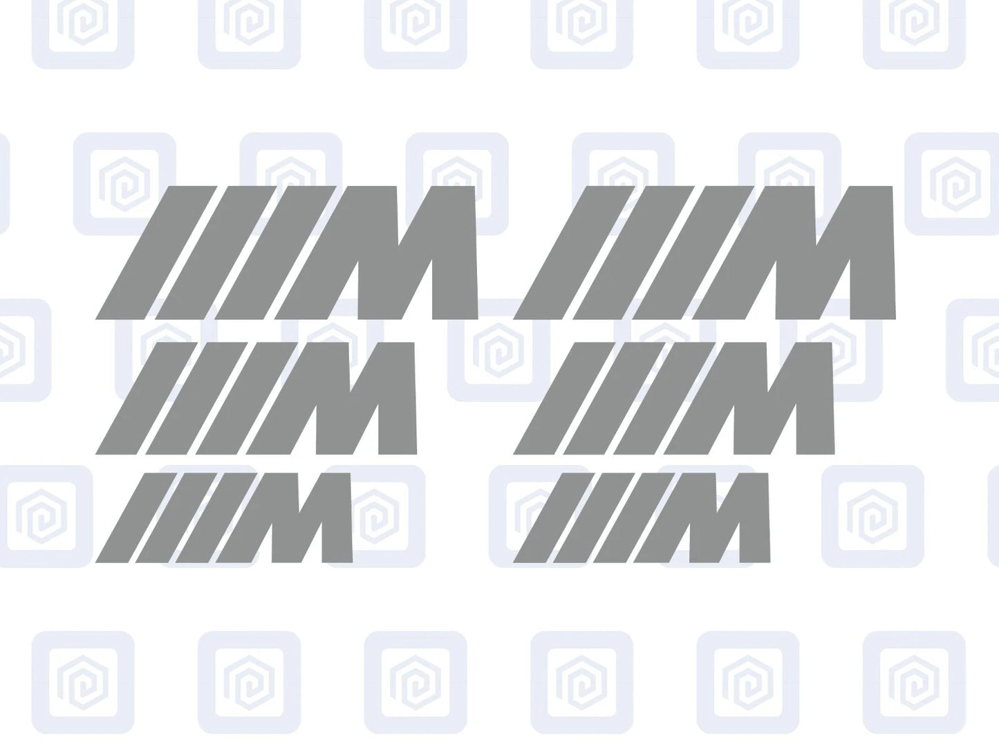 M Sport Brake Caliper Decals Fits BMW 318 320 325 330 335 sticker (set of 6)