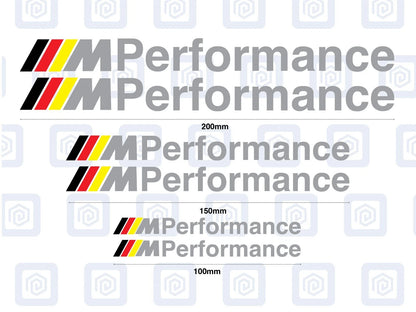 M Performance Sticker Decal Style Sticker FitsM2 M3 M4 M5 M6 Msport MPerformance