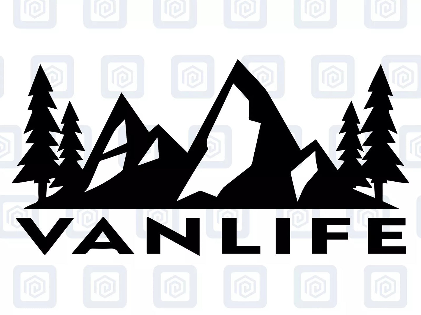 Van Life Single Vinyl Decals For Campervan Motorhome Caravan Sticker Graphic