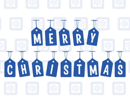 Merry Christmas Tags Letters Sticker Special Wall Art Vinyl Wall Sticker Decal