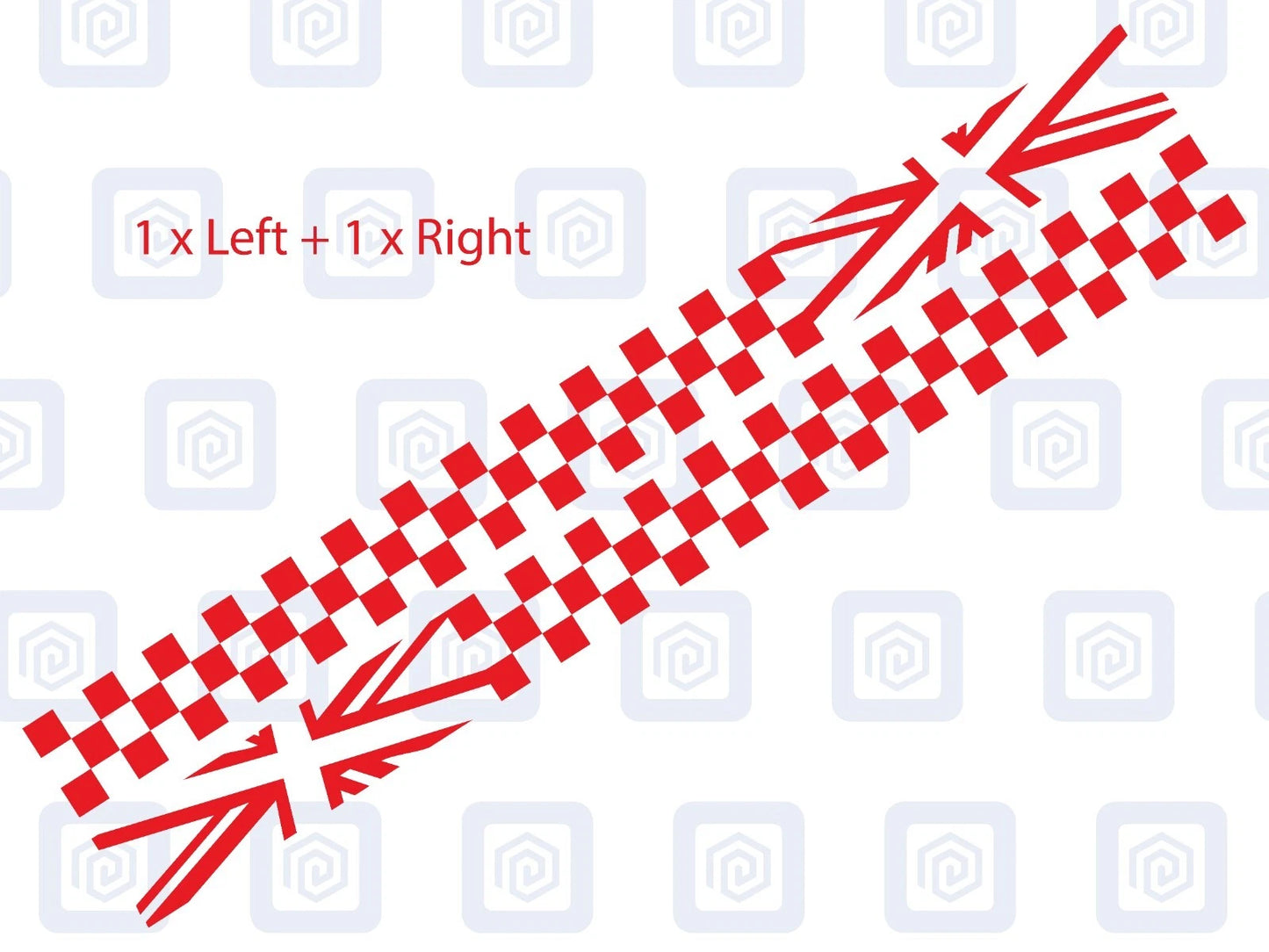 2x Union Jack Side Stripe Vinyl Decals For Camper Van Caravan Sticker Graphic
