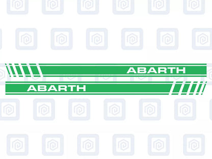 Fiat Abarth 500 595 695 Side Stripe Decal Sticker (Set of 2) Twin Air Sport Pop