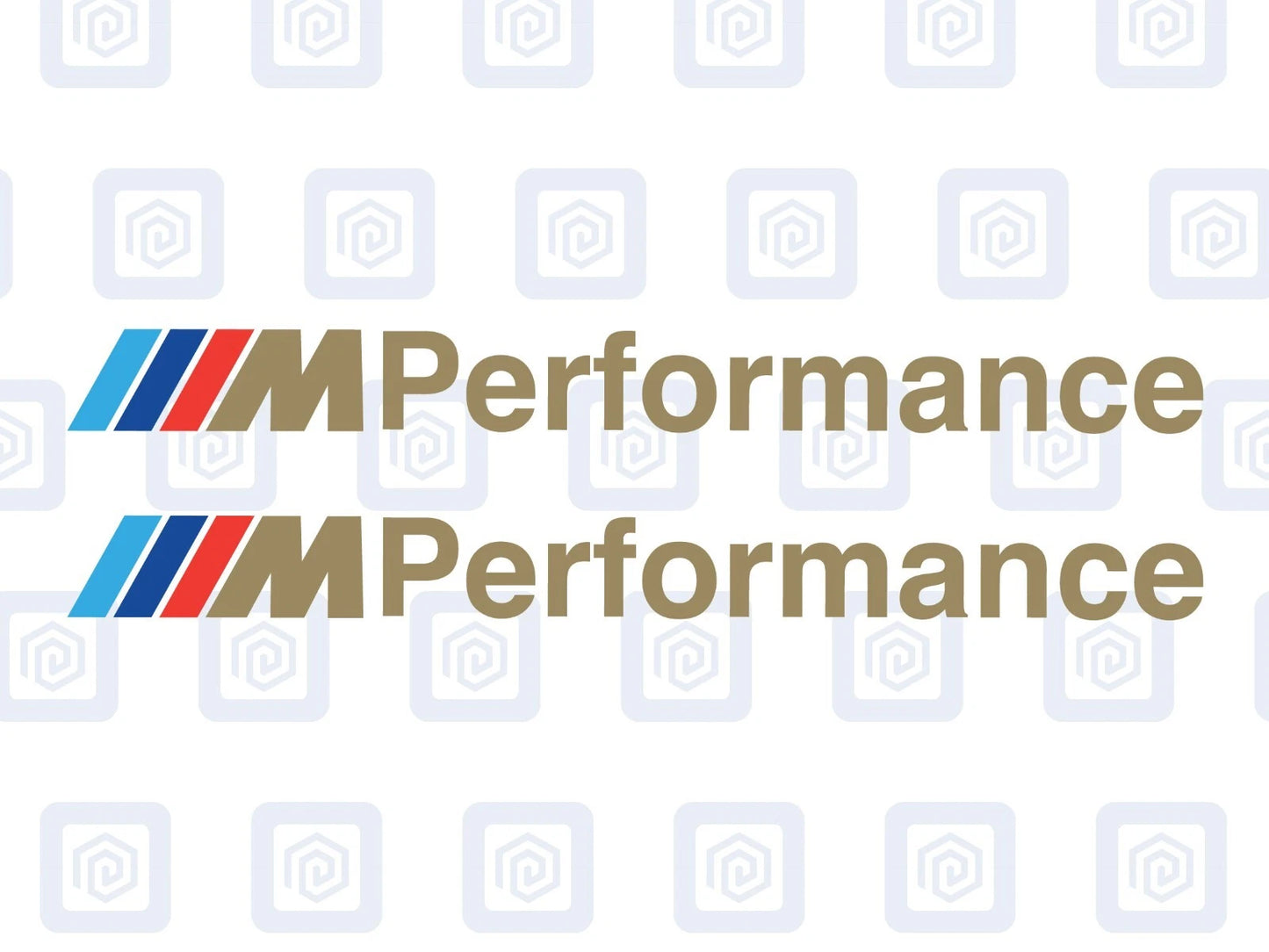 M Performance BMW Style Side Skirt Sill Sticker Decal Style Stickers Pair - x 2