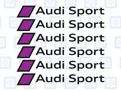 Audi Sport Style Brake Caliper Decals sticker Suitable for A1 A3 A4 A5 A6