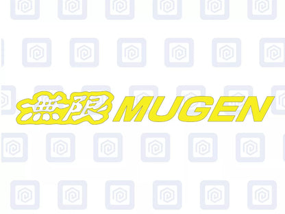 Honda Mugen Windscreen Decal Sticker Logo FN2 EP3 EK