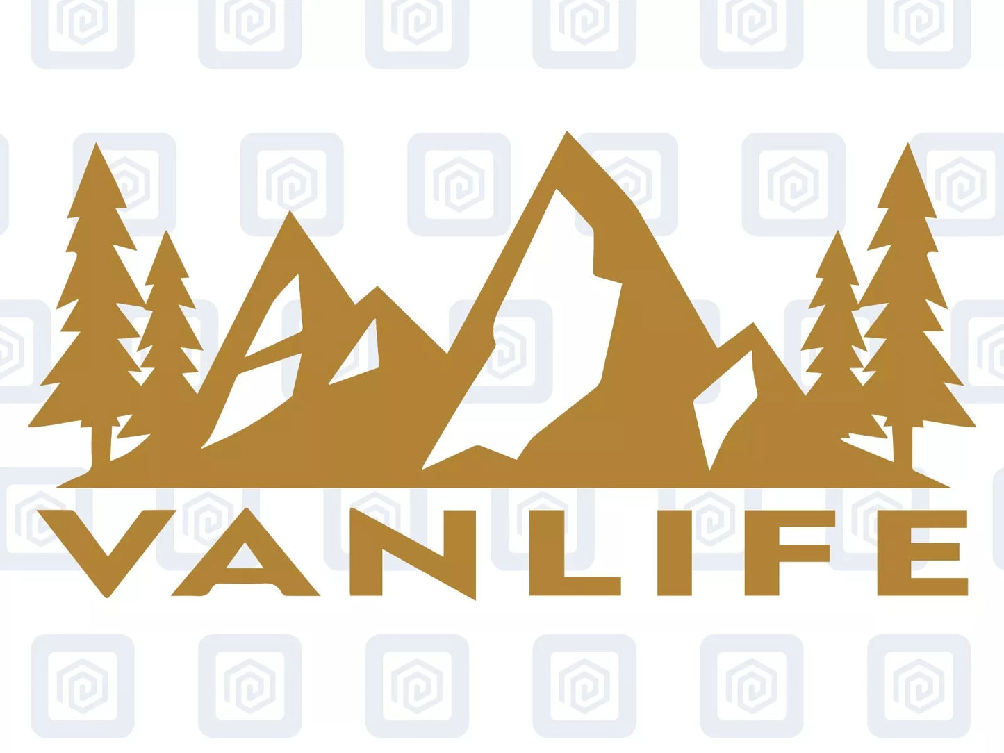 Van Life Single Vinyl Decals For Campervan Motorhome Caravan Sticker Graphic