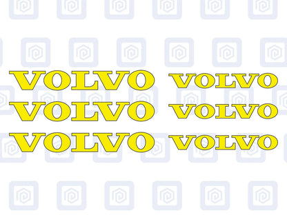 Volvo Brake Caliper Decals Sticker Logos (set of 6) V50 S40 V60 V70 XC70 XC90