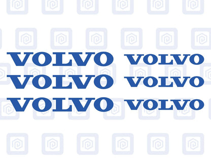Volvo Brake Caliper Decals Sticker Logos (set of 6) V50 S40 V60 V70 XC70 XC90