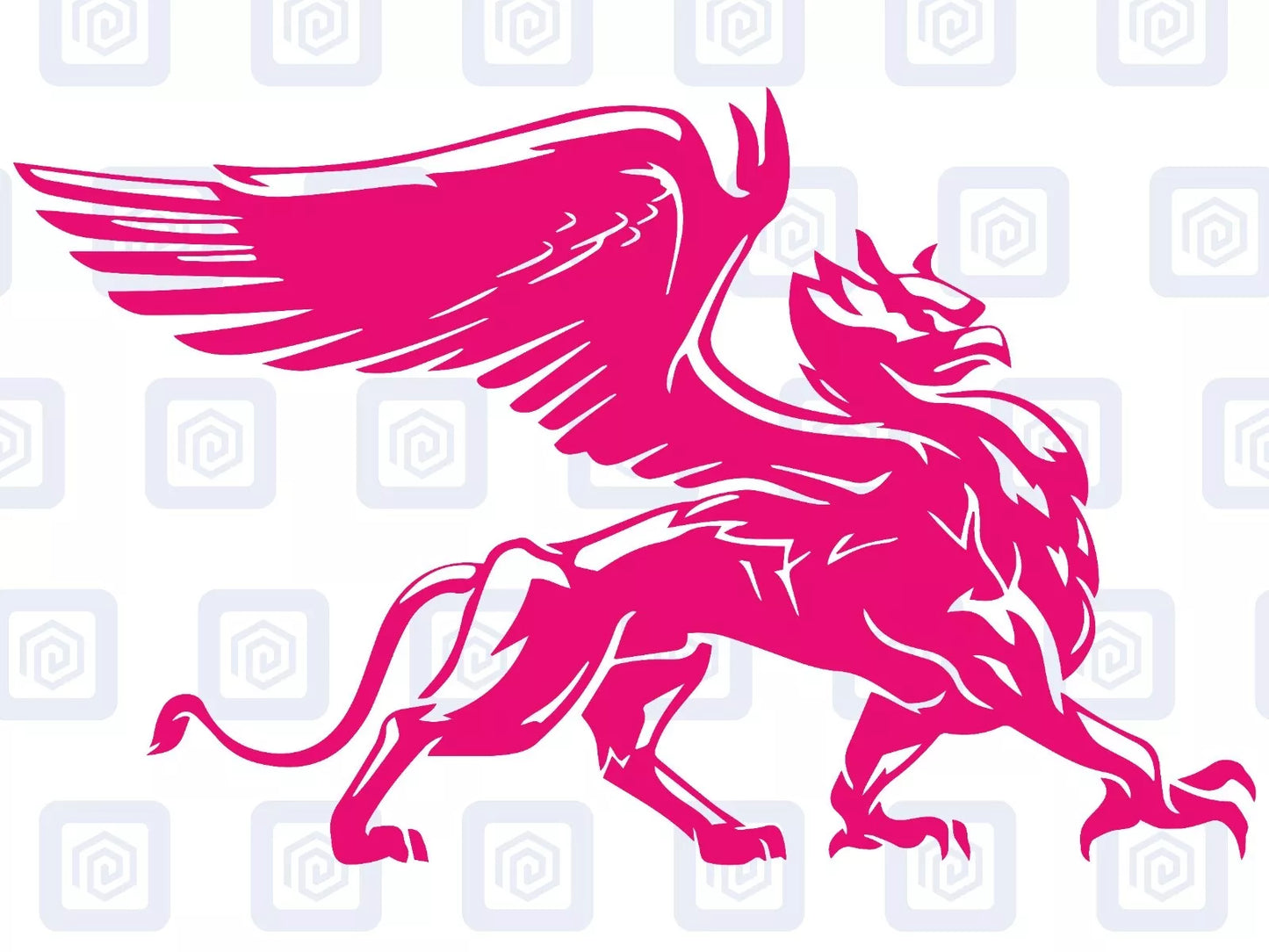 Griffin Mythical Animal Vinyl Decals For Campervan Van Caravan Sticker Graphic