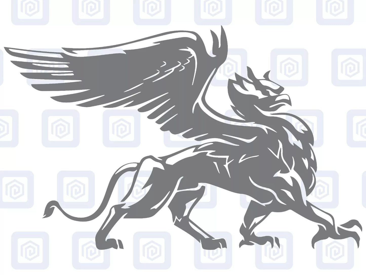 Griffin Mythical Animal Vinyl Decals For Campervan Van Caravan Sticker Graphic