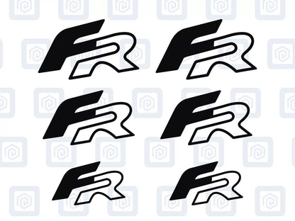 FR Suitable For Leon Ibiza Cupra Ateca Born Brake Caliper Decal Style Stickers
