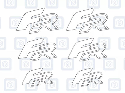 FR Suitable For Leon Ibiza Cupra Ateca Born Brake Caliper Decal Style Stickers