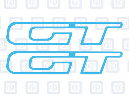 Peugeot GT 207 208 307 308 Sport Vinyl Decal Graphics Pair x 2