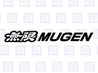 Honda Mugen Windscreen Decal Sticker Logo FN2 EP3 EK