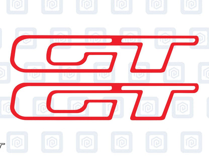 Peugeot GT 207 208 307 308 Sport Vinyl Decal Graphics Pair x 2