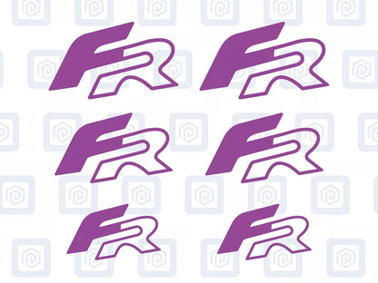 FR Suitable For Leon Ibiza Cupra Ateca Born Brake Caliper Decal Style Stickers
