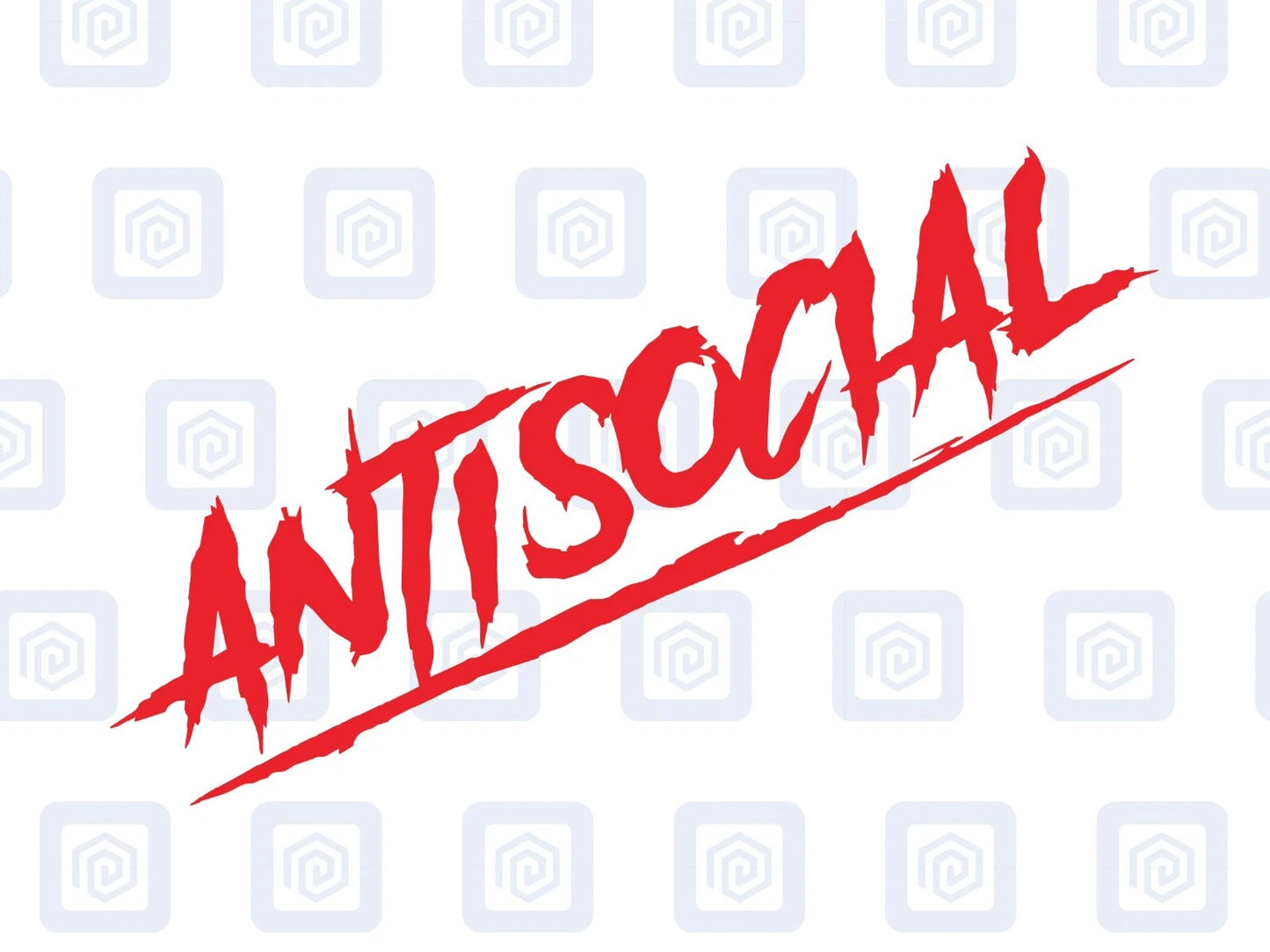 Antisocial Sticker JDM DUB Euro Stance VAG Vinyl Decal Graphic