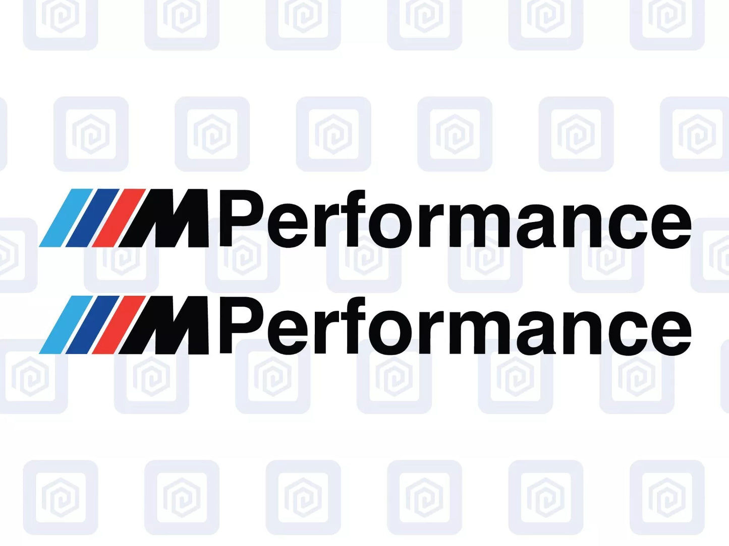M Performance BMW Style Side Skirt Sill Sticker Decal Style Stickers Pair - x 2