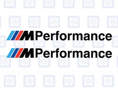 M Performance BMW Style Side Skirt Sill Sticker Decal Style Stickers Pair - x 2
