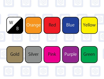 M Sport Single Colour Brake Caliper Decals Fits BMW sticker logos (set of 6)