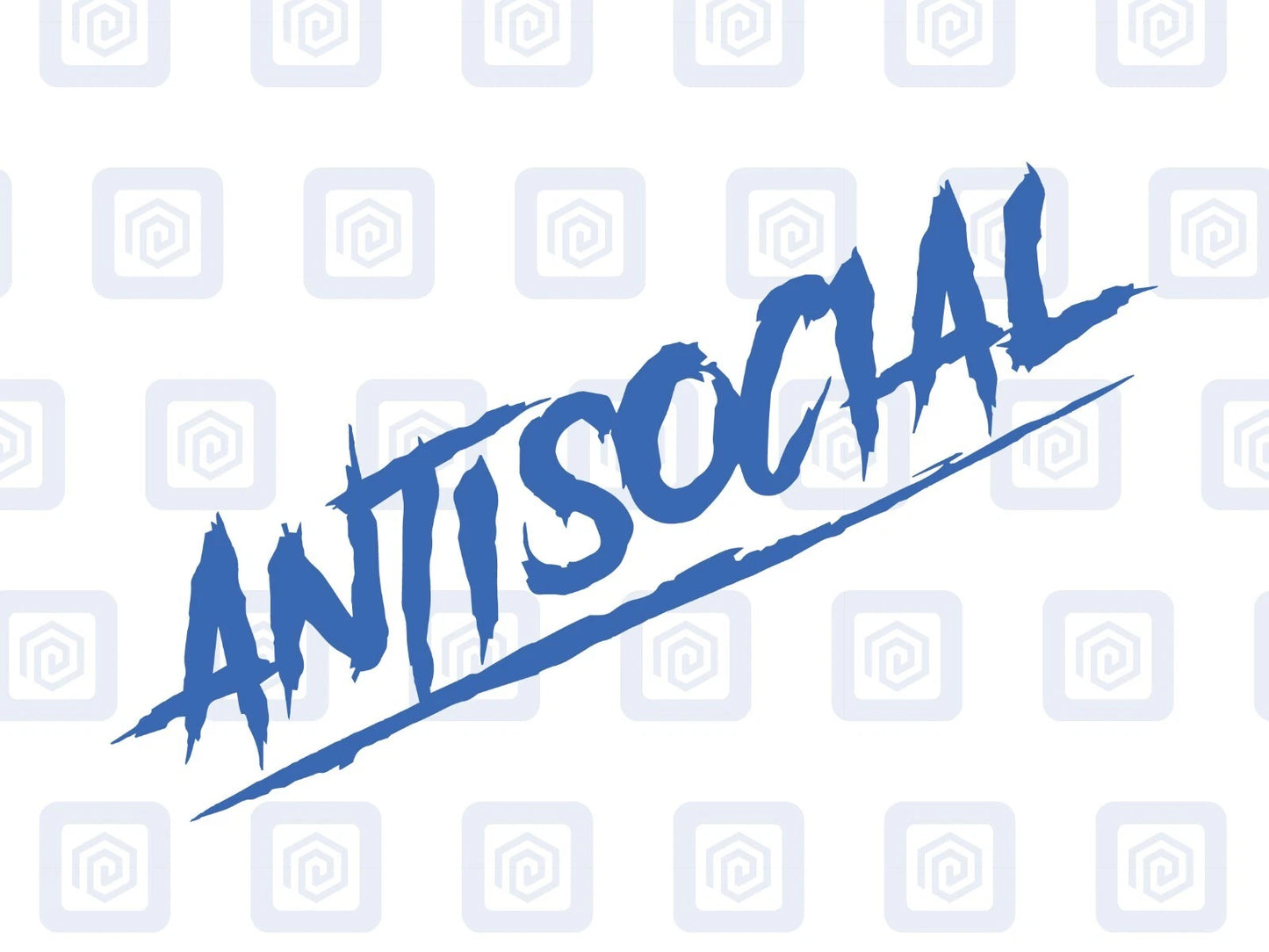 Antisocial Sticker JDM DUB Euro Stance VAG Vinyl Decal Graphic
