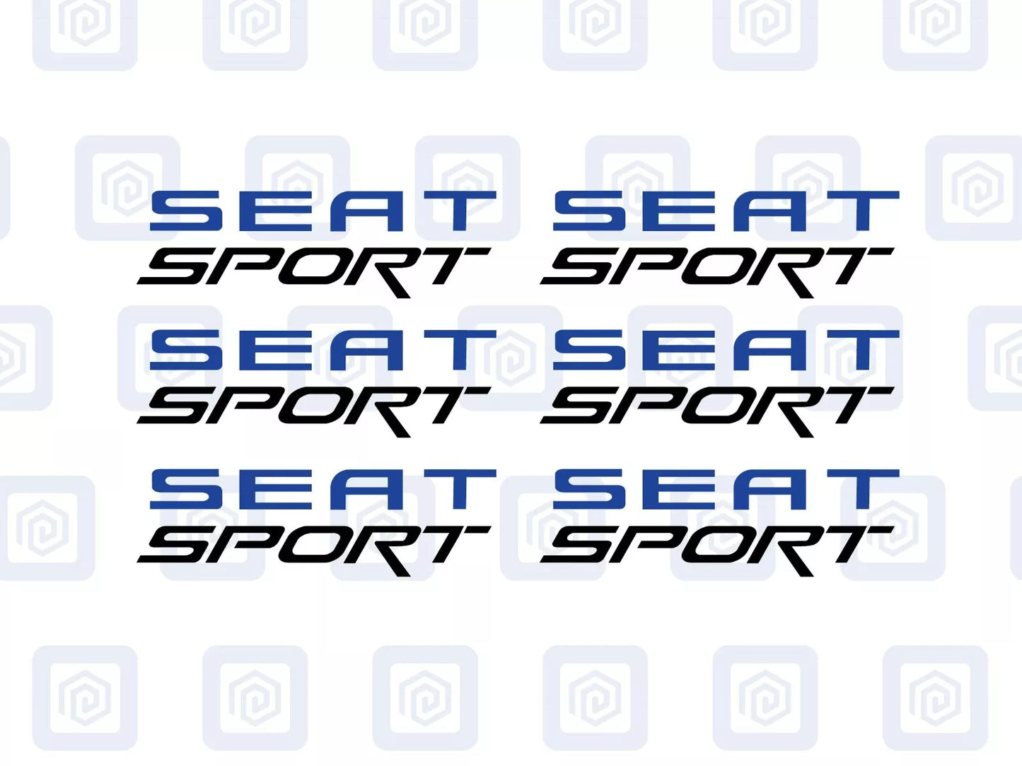 Seat Sport Leon Ibiza Cupra Ateca Brake Caliper Decal Style Stickers - x 6