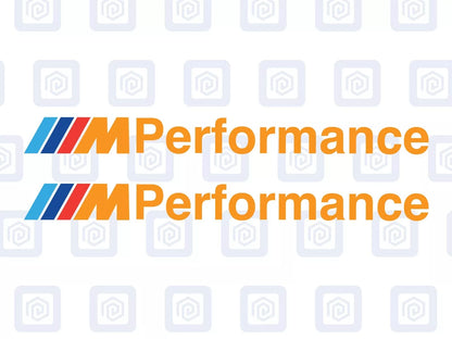 M Performance BMW Style Side Skirt Sill Sticker Decal Style Stickers Pair - x 2
