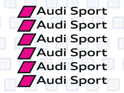 Audi Sport Style Brake Caliper Decals sticker Suitable for A1 A3 A4 A5 A6
