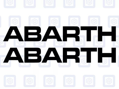 Fiat Abarth 500 595 695 Side Door Decal Sticker (Set of 2) Twin Air Sport Pop