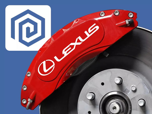 Lexus Brake Caliper Decals Sticker Logos (set of 6) RZ RC ES LS GS IS RX NX GX