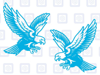 Eagle Vinyl Decal For Campervan Van Caravan Sticker Graphic Camping Bird Feather