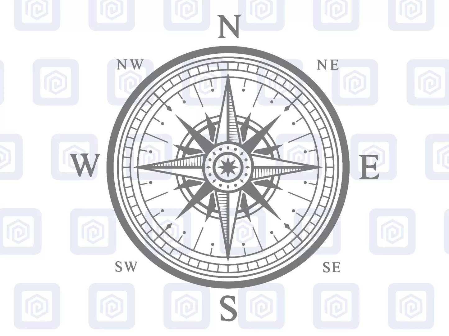 Compass Vinyl Decal For Camper Van Caravan Motorhome Sticker Graphic Campervan