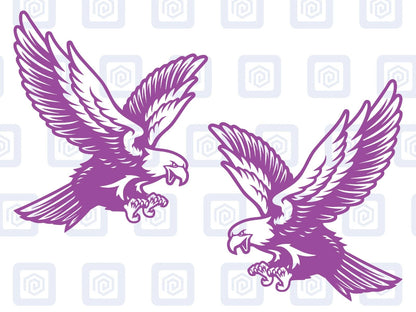 Eagle Vinyl Decal For Campervan Van Caravan Sticker Graphic Camping Bird Feather