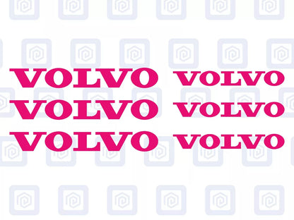 Volvo Brake Caliper Decals Sticker Logos (set of 6) V50 S40 V60 V70 XC70 XC90