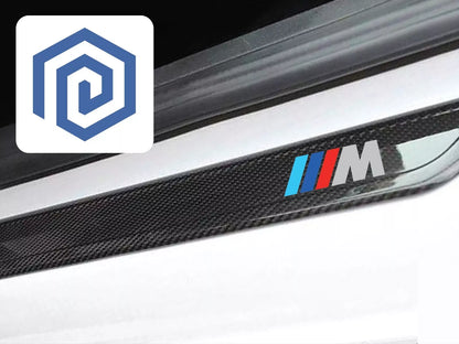 BMW M Sport Logo Premium Door Sill Decals Stickers 2 Series 218 220 230 M2