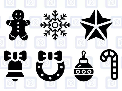 Christmas Sticker Pack Selection Set Special Wall Art Vinyl Wall Decal