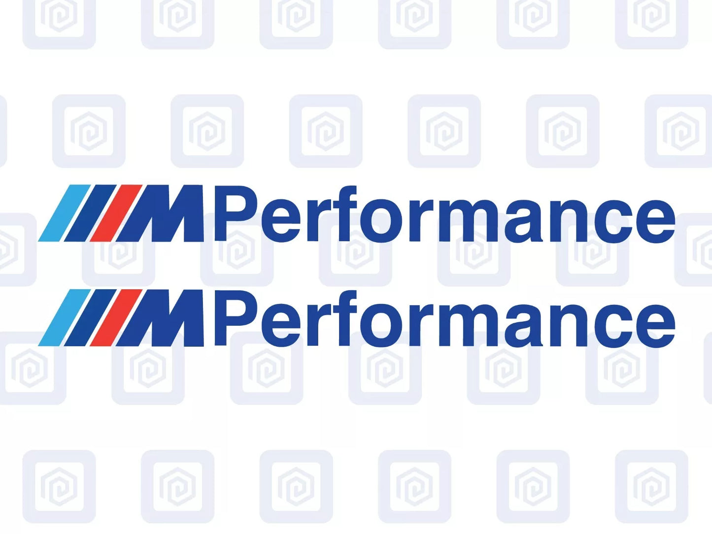 M Performance BMW Style Side Skirt Sill Sticker Decal Style Stickers Pair - x 2