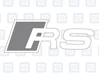 Audi RS Logo Premium Door Sill Decals Stickers A3 A4 A5 S3 S4 S5 RS3 RS4