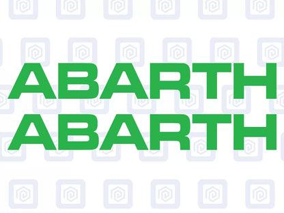 Fiat Abarth 500 595 695 Side Door Decal Sticker (Set of 2) Twin Air Sport Pop
