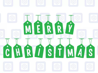 Merry Christmas Tags Letters Sticker Special Wall Art Vinyl Wall Sticker Decal