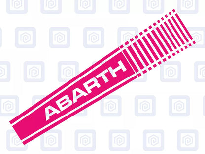 Fiat 500 Abarth 595 695 Bonnet Decal Sticker Stripe EsseEsse Competizione T-Jet