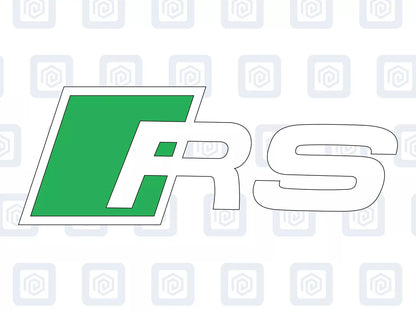 Audi RS Logo Premium Door Sill Decals Stickers A3 A4 A5 S3 S4 S5 RS3 RS4