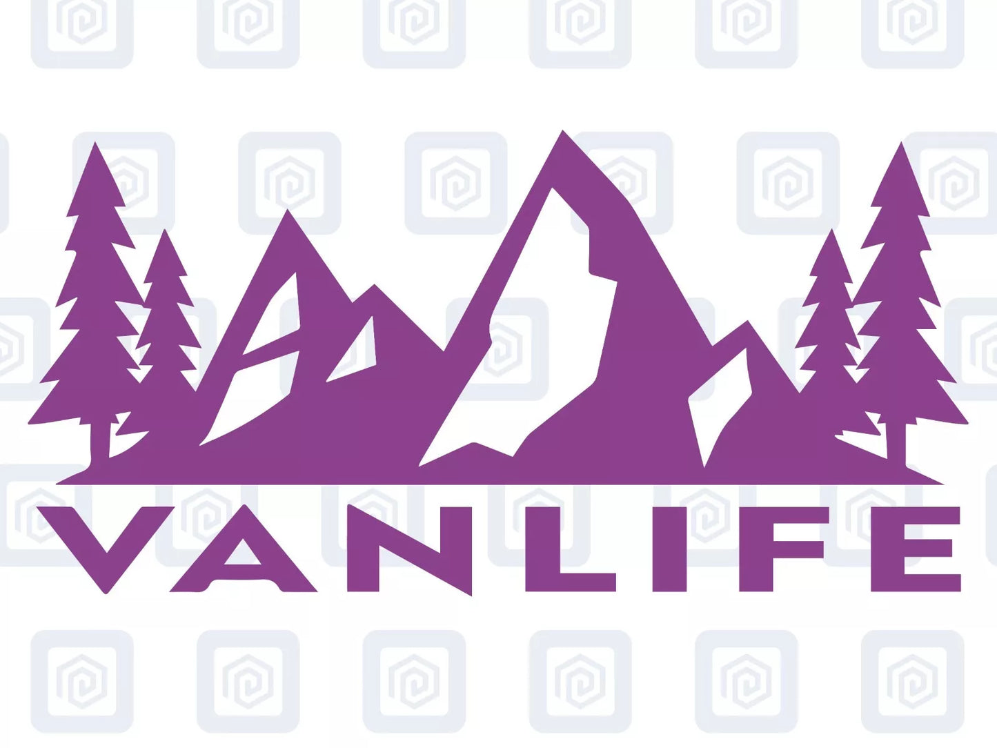 Van Life Single Vinyl Decals For Campervan Motorhome Caravan Sticker Graphic