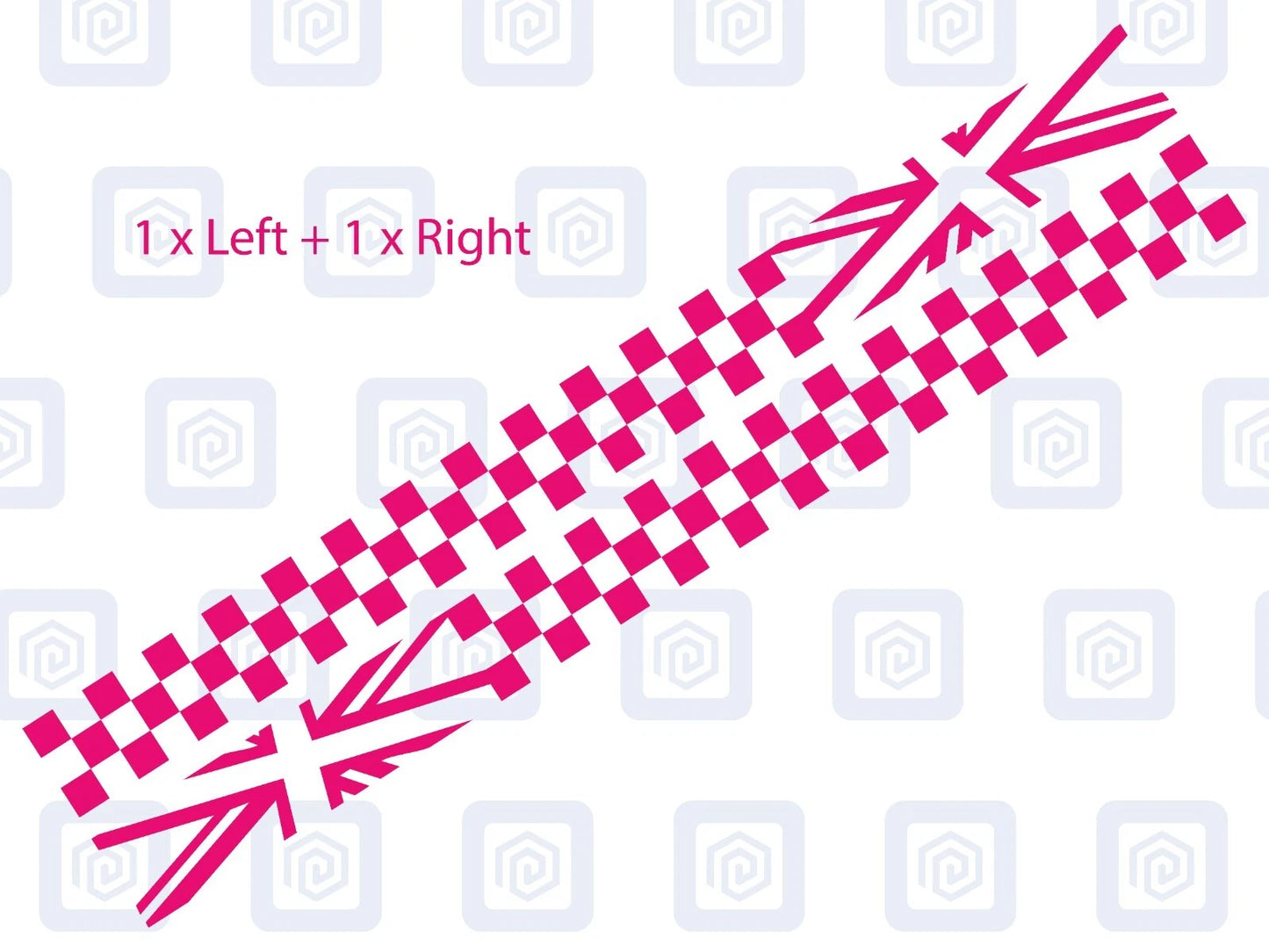 2x Union Jack Side Stripe Vinyl Decals For Camper Van Caravan Sticker Graphic