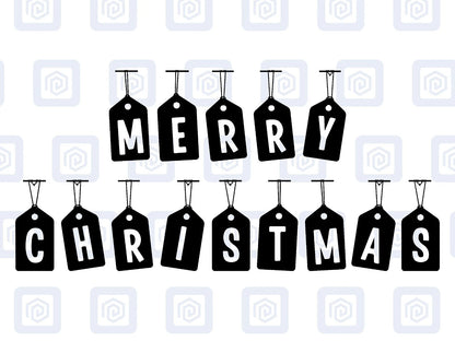 Merry Christmas Tags Letters Sticker Special Wall Art Vinyl Wall Sticker Decal